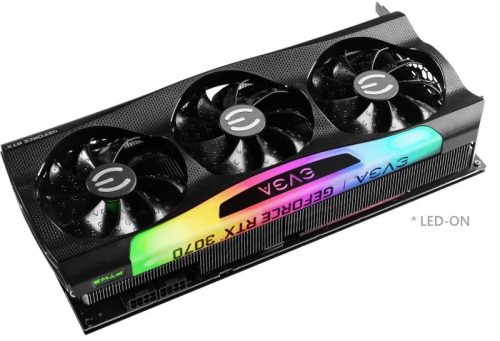 EVGA RTX 3070 FTW3 ULTRA 8GB használt videokártya
