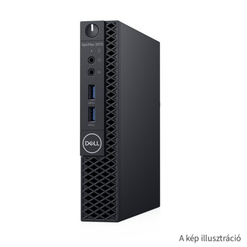 Dell Optiplex 3060 Micro / i5-8500T / 8GB / 256 NVME / Integrált / A /  használt PC