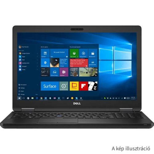 Dell Latitude 5480 / i5-7300U / 8GB / 256 SSD / CAM / HD+ / EU / Integrált / A /  használt laptop
