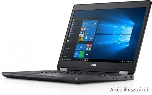 Dell Latitude E5470 / i5-6300U / 16GB / 180 SSD / NOCAM / HD / EU / Integrált / A /  használt laptop