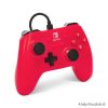 PowerA Wired Nintendo Switch Raspberry Red vezetékes kontroller