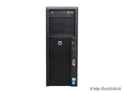 HP Z220 Workstation TOWER / i7-3770 / 16GB / 240 SSD / Quadro K2000 / A /  használt PC