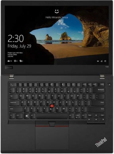 Lenovo ThinkPad T480 / i5-8350U / 8GB / 256 NVME / CAM / FHD / HU / Integrált / B / Win 11 Professional 64-bit használt laptop új akkumulátorral