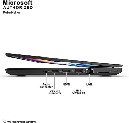 Lenovo ThinkPad T470 / i5-6300U / 8GB / 180 SSD / CAM / FHD / HU / Integrált / B / használt laptop új akkumulátorral