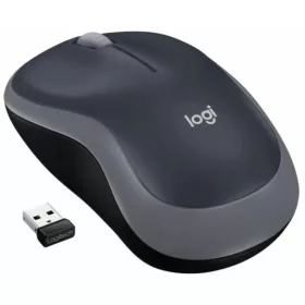   LOGITECH Egér - M185 Vezeték Nélküli Optikai Nano, Szürke