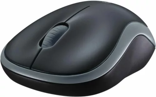 LOGITECH Egér - M185 Vezeték Nélküli Optikai Nano, Szürke