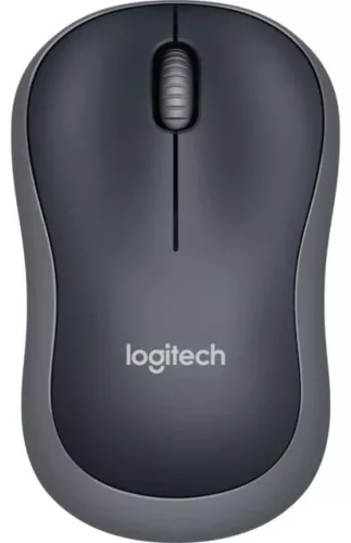 LOGITECH Egér - M185 Vezeték Nélküli Optikai Nano, Szürke