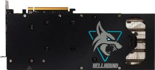 PowerColor Hellhound RX 6700 XT 12GB használt videokártya