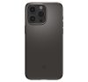 Spigen Thin Fit Apple iPhone 15 Pro tok, Gunmetal, szürke