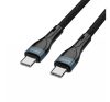 4smarts PremiumCord USB Type-C / USB Type-C töltő- és adatkábel, 60W, 1m, fekete