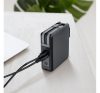 Forcell 5in1 univerzális töltő, külső akkumulátor vezeték nélküli töltéssel,(15W) USB-C/lightning, (20W/10000mAh) fekete