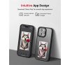 E-Ink okos telefontok, programozható NFC kijelzővel iPhone 14 Pro Max, rózsaszín