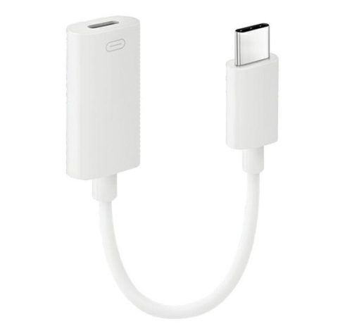 Energea Bazic GoCharge Type-C / Lightning adapter, 27W, fehér (Apple CarPlay támogatással)