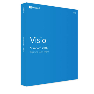 Visio 2016 Standard (D86‐05710)